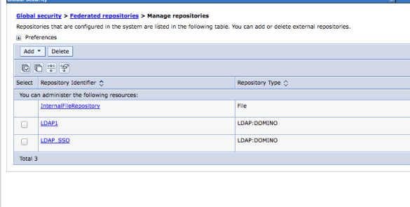 LDAP1 is our internal directory LDAP SSO the external / public facing