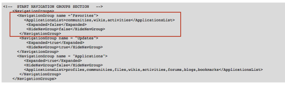 The ApplicationList node entry before the Expanded node entry is invalid XML structure